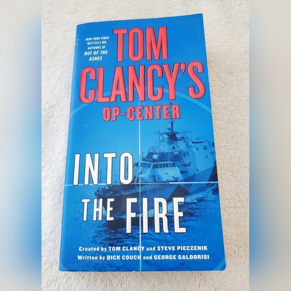 BOGO Tom Clancy's Op-Center Into The Fire Paperback Book